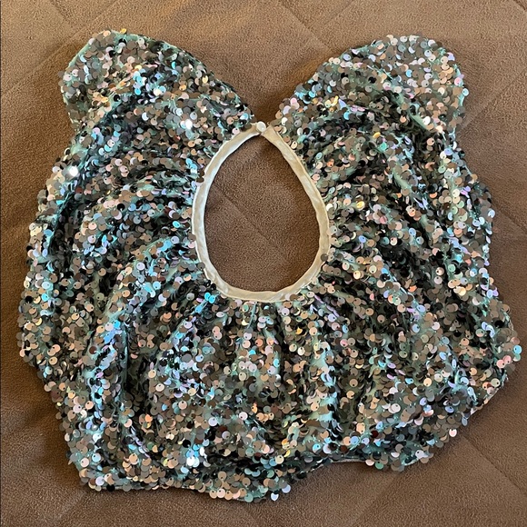 Cat & Jack Glittering Sequin Shrug Size XS-M - Picture 6 of 6
